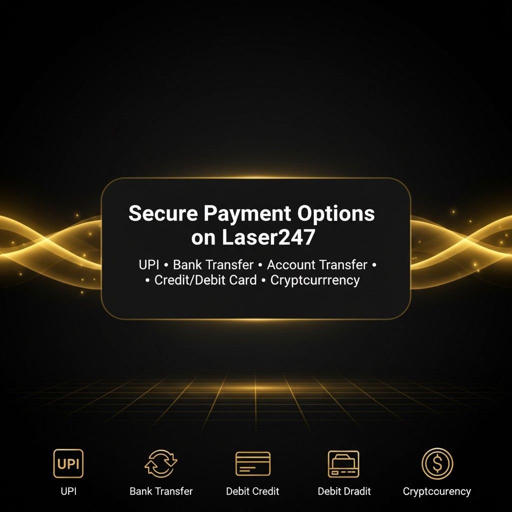 Laser247 - payment option available ofor Cricket ID
