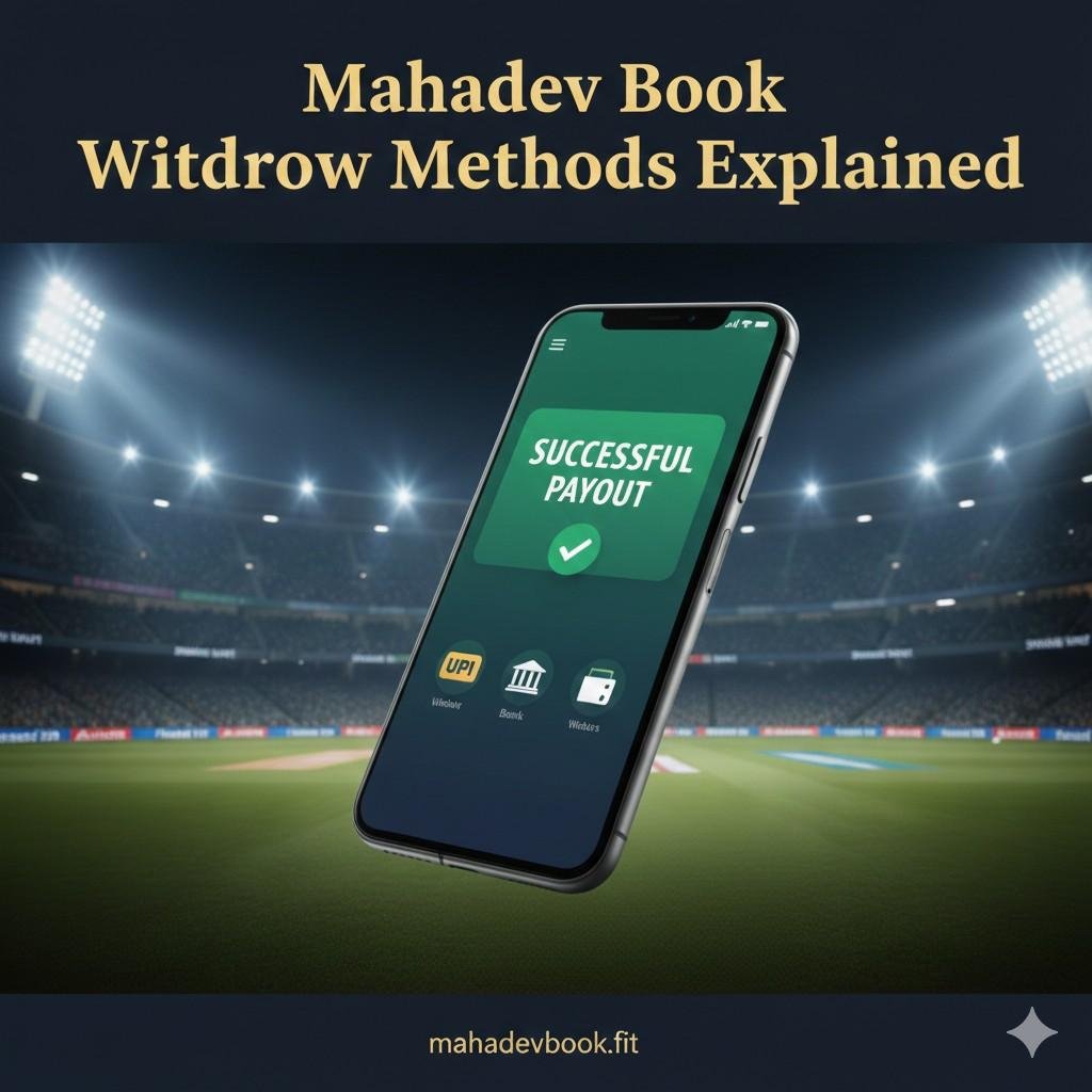 Mahadev Book withdraw methods explained with fast payouts, IPL ID login, and secure betting withdrawals